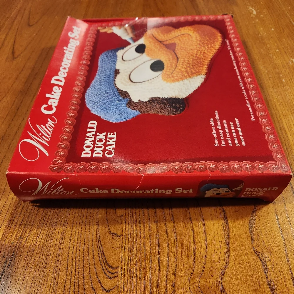 1974 Donald Duck Wilton Cake Pan in Box Vintage Donald Duck Birthday Cake Pan - Picture 11 of 16
